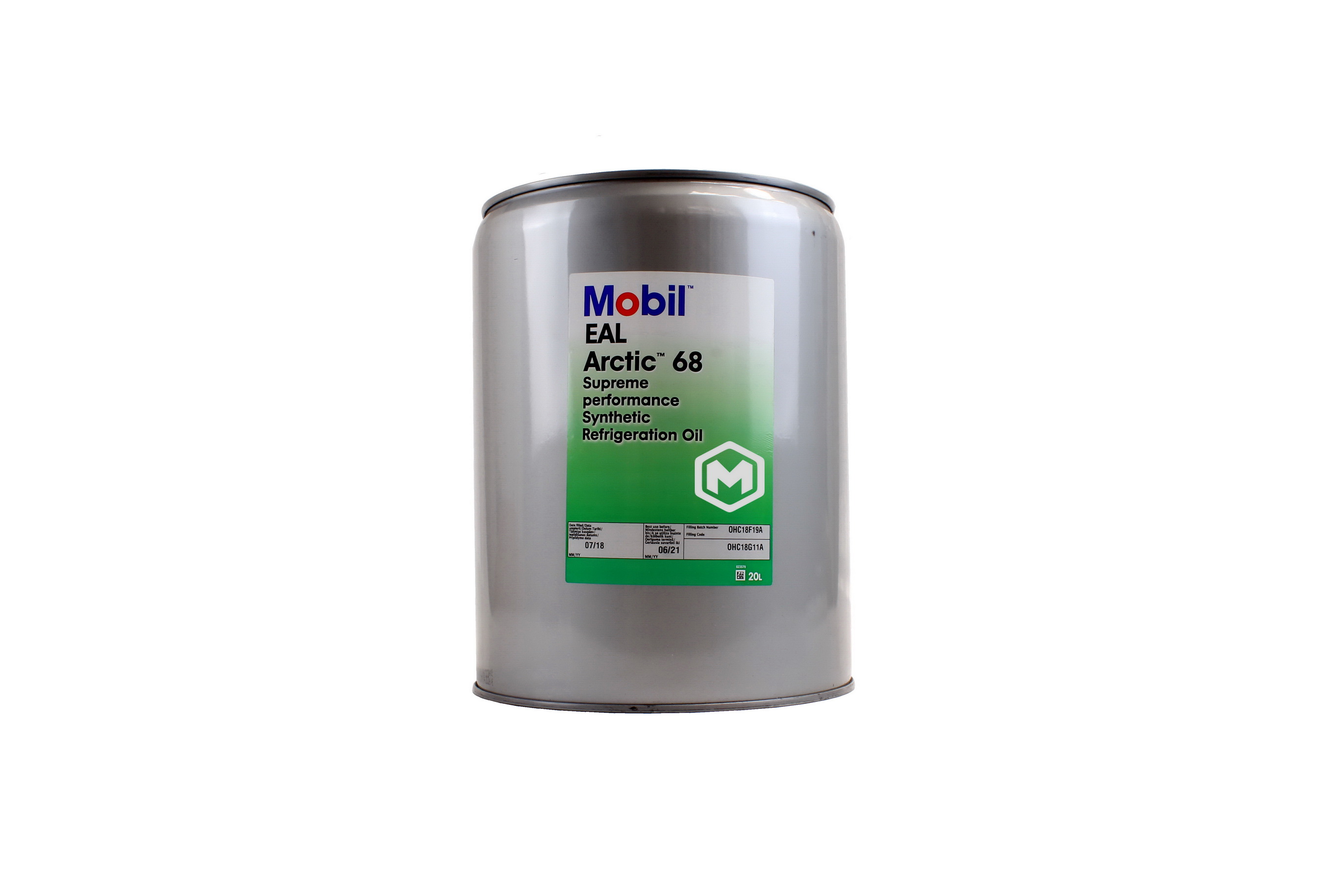 MOBIL ARCTIC COMPRESSOR OIL EAL68 20L DRUM