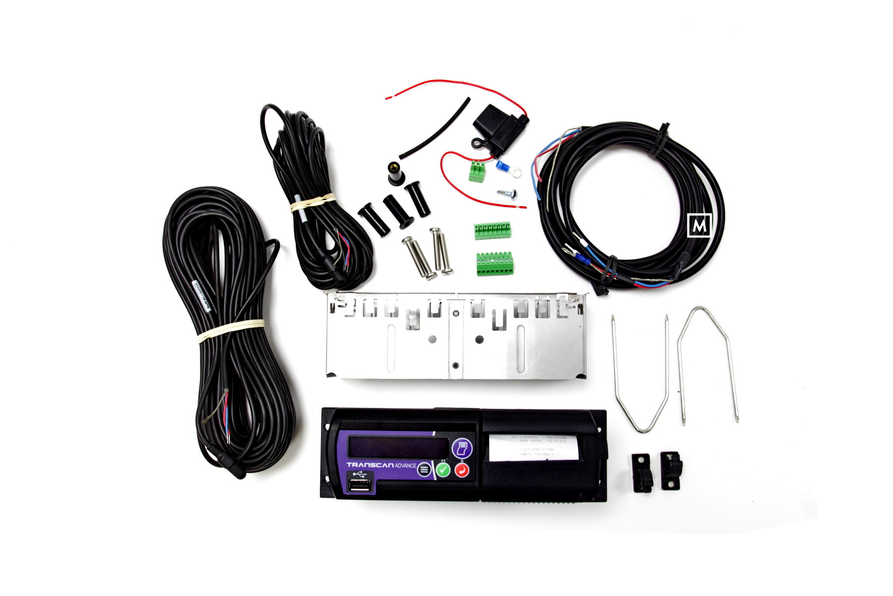 TEMPERATURE RECORDER TRANSCAN ADVANCE RADIO DIN KIT*